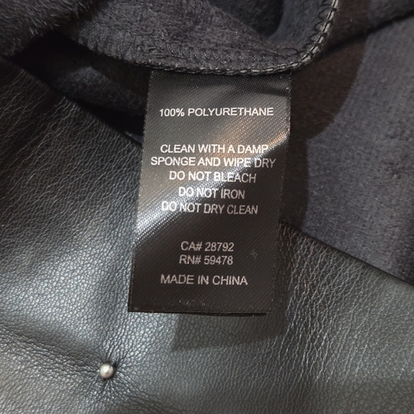 House of Harlow 1960 Black Mini Skirt with Silver Studs - Picture 5 of 5